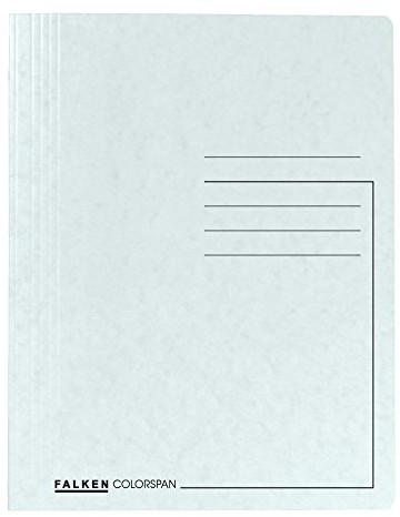 Falken Premium skoroszyt sprężynowy Color płyta wiórowa, biały 11357290