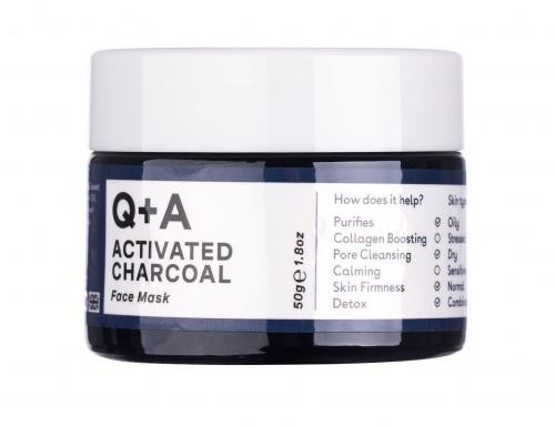 Q+A Q+A Activated Charcoal maseczka do twarzy 50 g