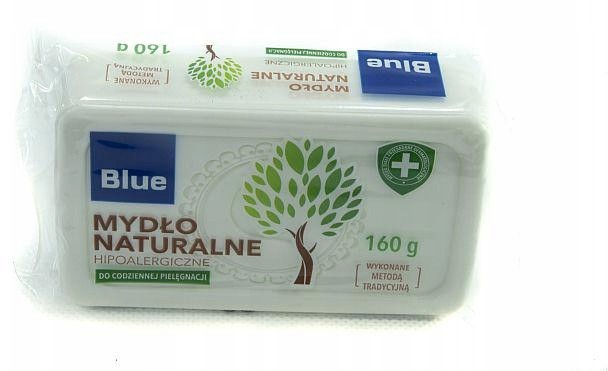 Delko Mydło 160G Białe Hipoalergiczne Blue Kostka