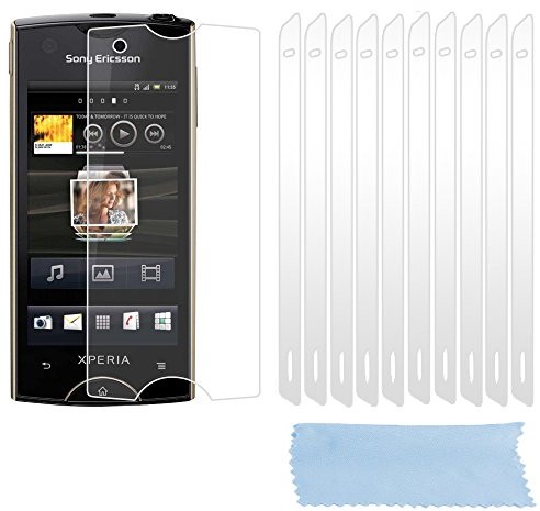 Cadorabo Cadorabo DE-102213 Folie ochronne na wyświetlacz do Sony Xperia RAY 10 sztuk wysoce przezroczyste folie ochronne przeciw pyłowi, zabrudzeniom i zarysowaniom High przezroczyste DE-102213