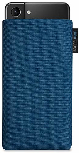 Adore June Classic Ocean niebieski pokrowiec kompatybilny z Galaxy S21 Plus pokrowiec na telefon komórkowy z wytrzymałego materiału Cordura z efektem czyszczenia wyświetlacza, Made in Europe AJ1943-SG
