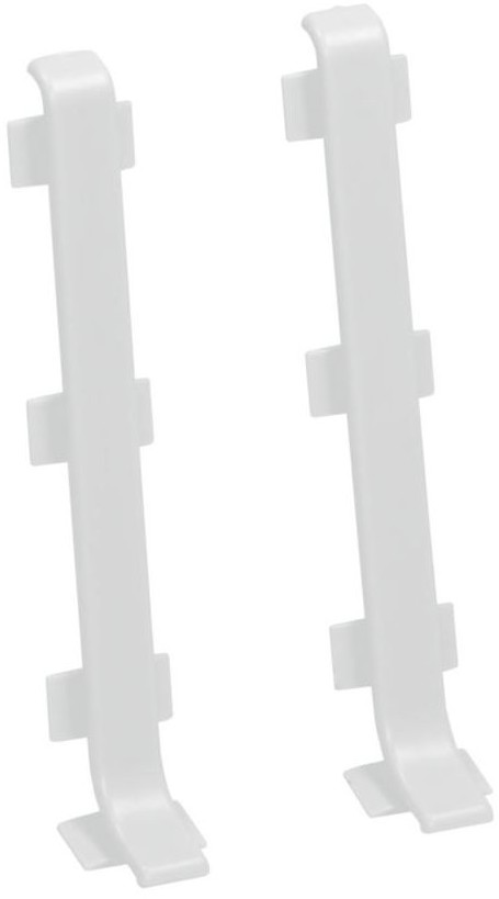 Cezar Łącznik do listew 80 mm Biały mat 2 szt