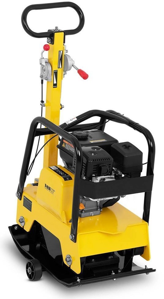 MSW Motor Technics 456 45674856 Zagęszczarka płytowa dwukierunkowa MSW 6,5 KM 15 m/min wymiary płyty 62 x 40 cm siła odśrodkowa 25 kN) 74856-uniw