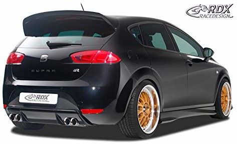 RDX Racedesign Osłona tylnego zderzaka 'Diffuser' Seat Leon 1P FR/Cupra (układ wydechowy lewy/prawa) (PUR) RDHA022