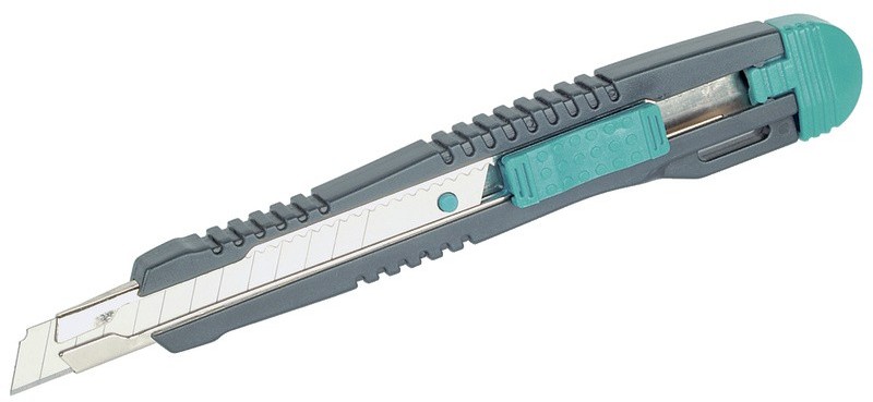 WOLFCRAFT Nóż z odłamywanym ostrzem 9mm 4141000