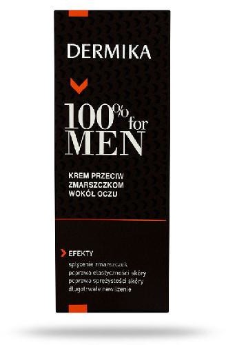 Dermika Dermika 100% For Men krem przeciw zmarszczkom wokół oczu 15 ml 1133029