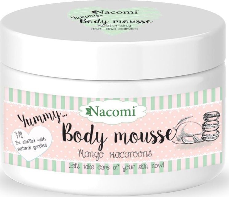 Nacomi _Body Mousse mus do ciała Mango Macarons 180ml 5902539703078