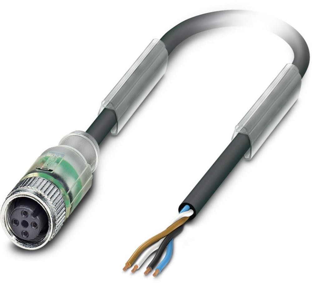 Phoenix Contact Kabel do czujników/elementów wykonawczych Phoenix Contact SAC-4P-10 0-PUR/M12FS-2L 1694839 Kabel otwarte końcówki 1 szt SAC-4P-10 0-PUR/M12FS-2L