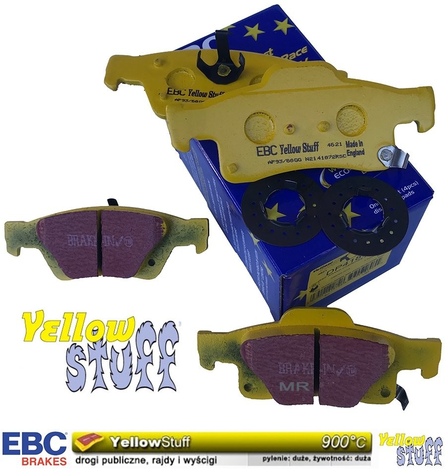 EBC Brakes Klocki hamulcowe tylne EBC YellowStuff Dodge Durango 2011 DP41872R