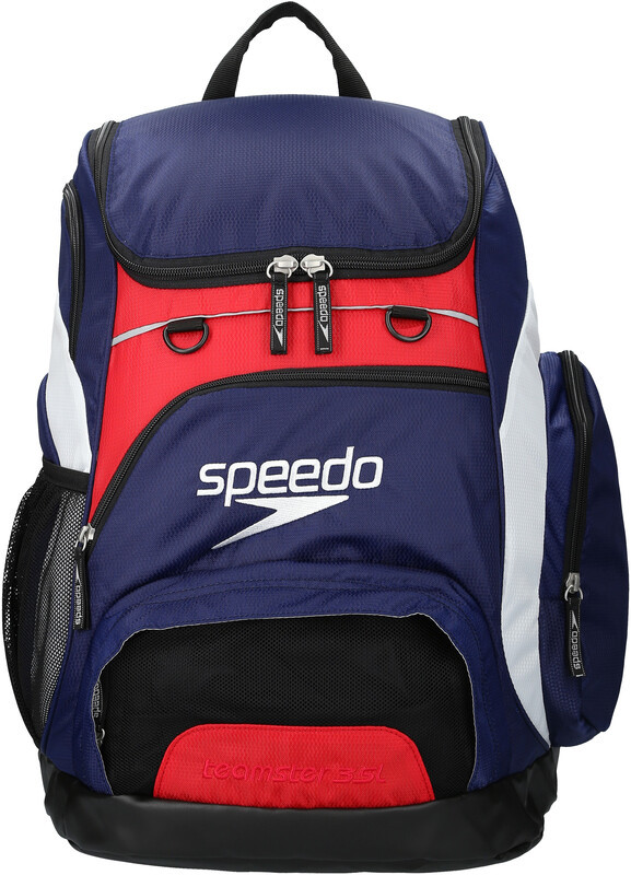 Speedo Teamster Plecak L, navy/red/white 2020 Plecaki i torby pływackie 68-107074006-UNI