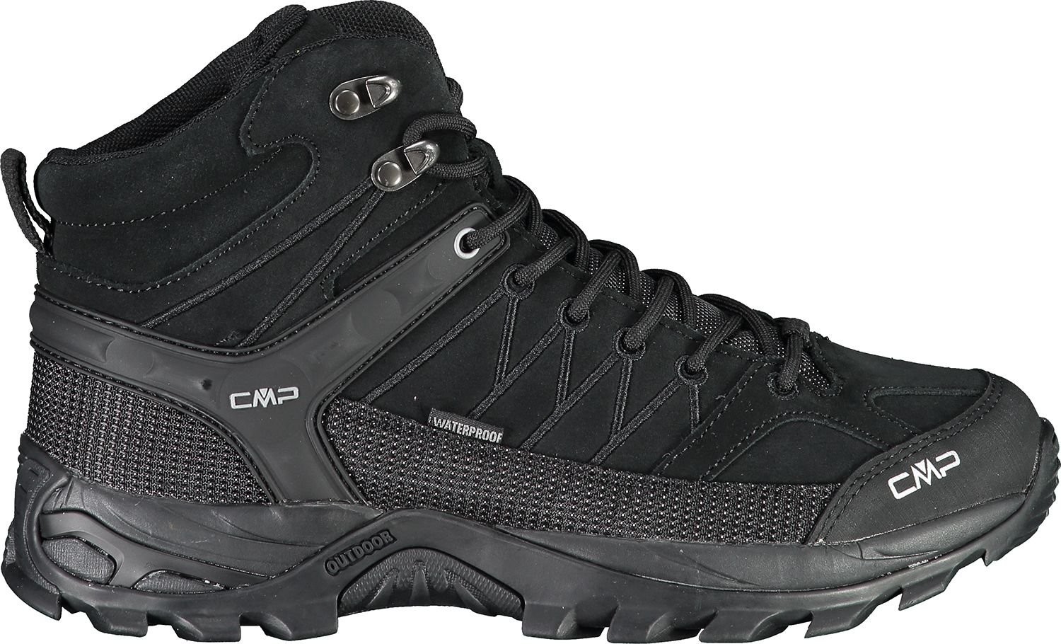 CMP Buty męskie RIGEL MID TREKKING SHOE WP NERO-NERO r 46 3Q12947-72YF 3Q12947-72YF