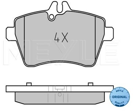 Wulf Gaertner Autoparts Zestaw klocków hamulcowych, hamulce tarczowe Wulf Gaertner Autoparts 025 240 7719