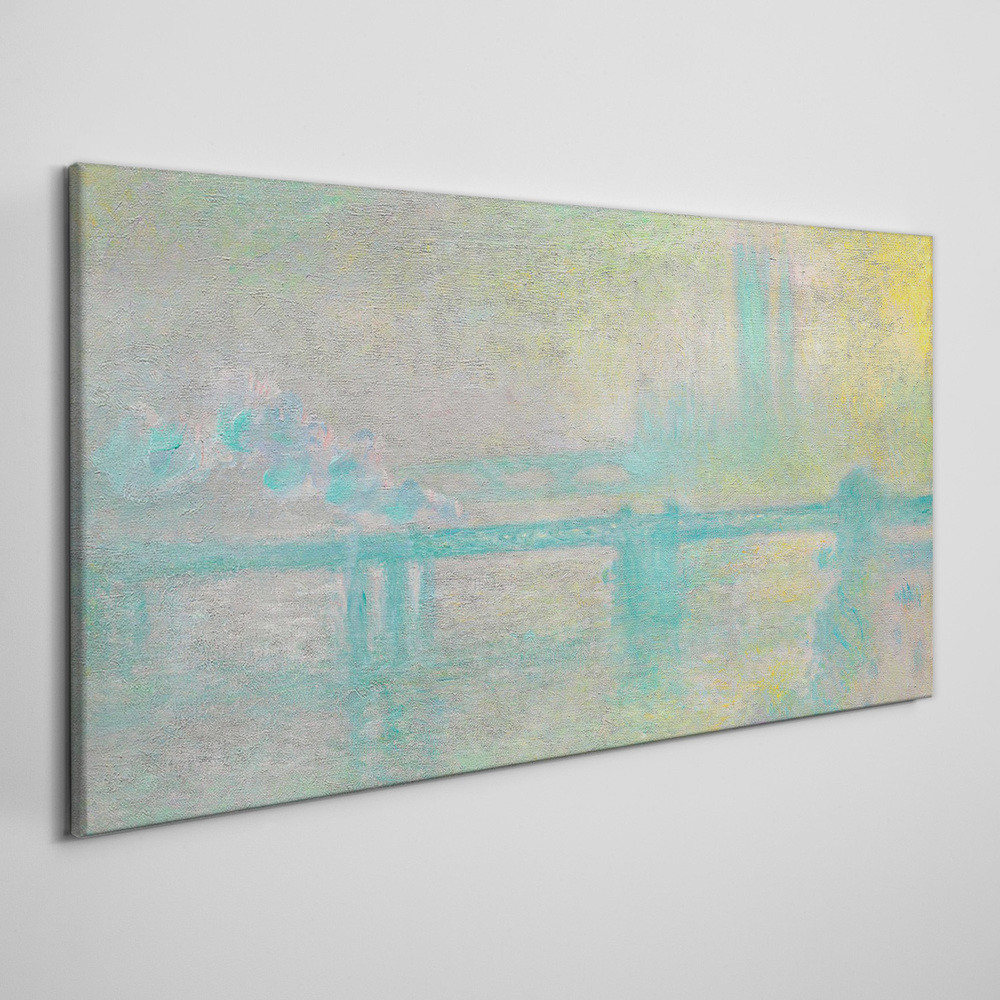 PL Coloray Obraz na Płótnie Charing Cross Bridge Monet 140x70cm