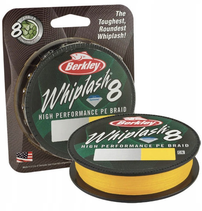 Berkley Whiplash 8 - 0.10mm/150m/14.8kg Yellow -