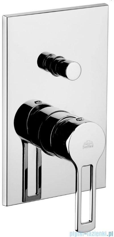 Paffoni Ringo-West Bateria podtynkowa z przełącznikiem chrom RIN015CR |