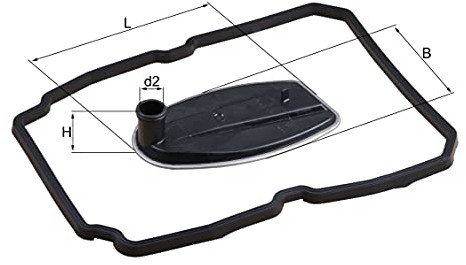 Mahle Knecht Filtr hydrauliczny, automatyczna skrzynia biegów MAHLE KNECHT HX 81D HX 81D