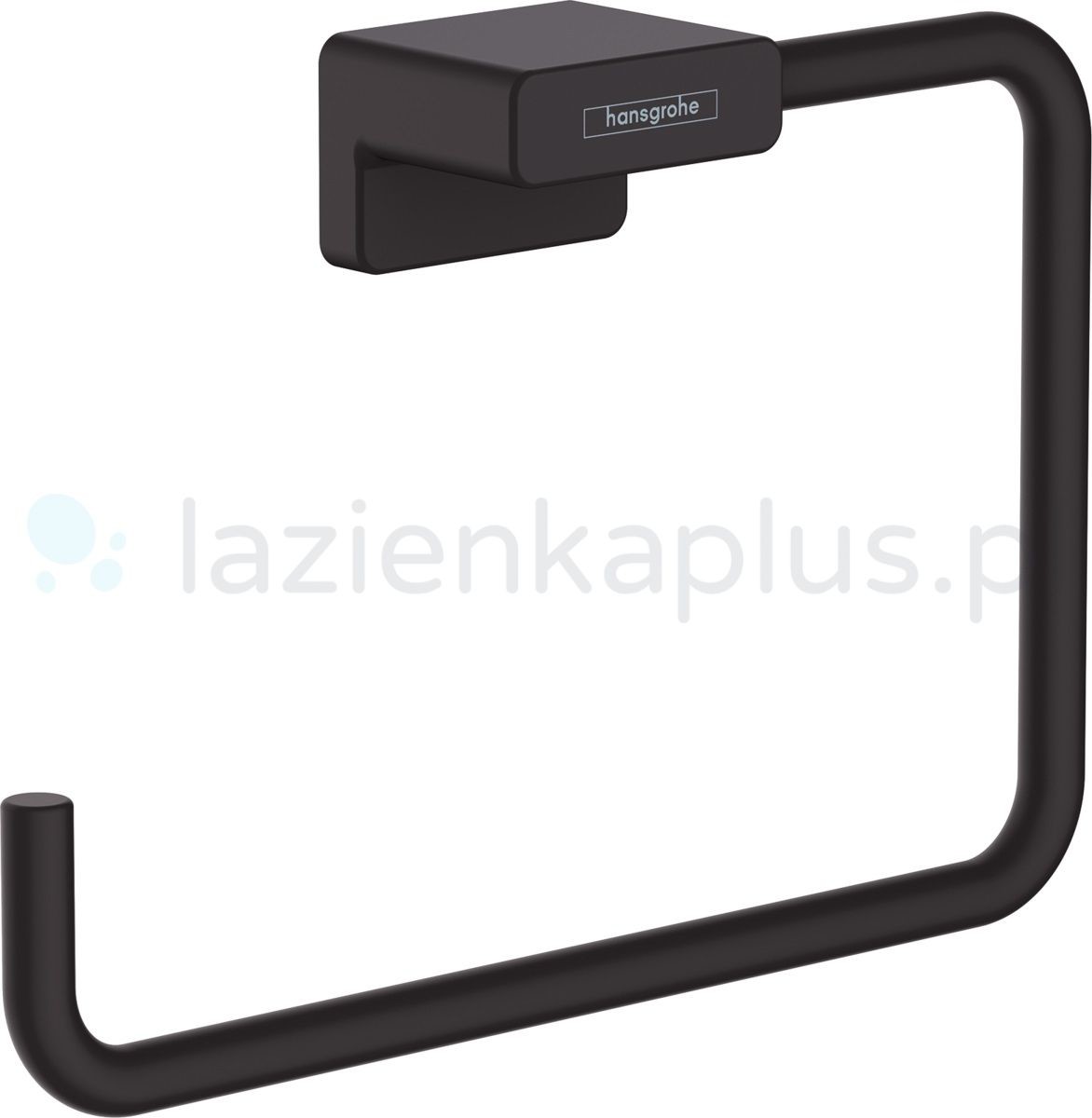 Hansgrohe AddStoris wieszak na ręcznik czarny 41754670