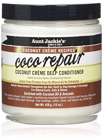 Aunt Jackie's aunt Jackie kroki Coconut kremowy Recipes Coconut kremowy Deep Conditioner 426 G 688158
