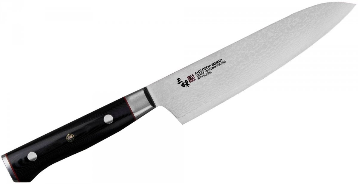 Mcusta Zanmai Zanmai Pro Zebra Nóż szefa 18cm HFZ-8004D