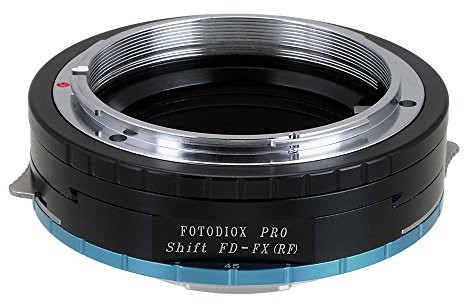 Fotodiox Pro Shift Lens Mount Adapter kompatybilny z soczewkami Canon FD i FL na kamerach Fujifilm X-Mount