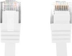 LANBERG Patchcord RJ45 cat 5e FLAT UTP 3m White PCUF5-10CC-0300-W