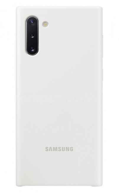 Samsung Silicone Cover do Galaxy Note 10 Biały EF-PN970TWEGWW
