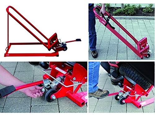 Arnold 6031-X1  0013 łyżka do dla traktorów trawnikowych i kosiarką  hydrauliczny, czerwony