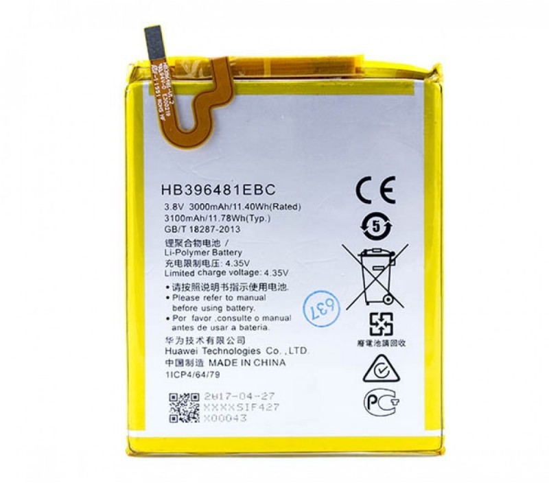 Huawei Ascend G7 Plus HB396481EBC 3000mAh 11.4Wh Li-Polymer 3.8V oryginalny)