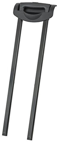 Vaude Uni Trolley drążki do Tobago 90 część zamienna, Black, One Size 128000100