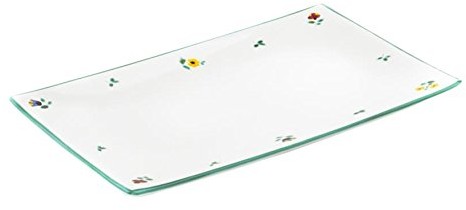 Gmundner Keramik Gmundner ceramika manufaktura 0321plre36 streublumen blat prostokątna, 36 x 15 cm