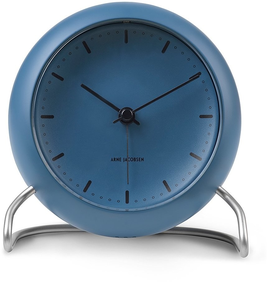 Rosendahl ARNE JACOBSEN Zegarek Stołowy - Budzik Niebieski STONE BLUE 43691