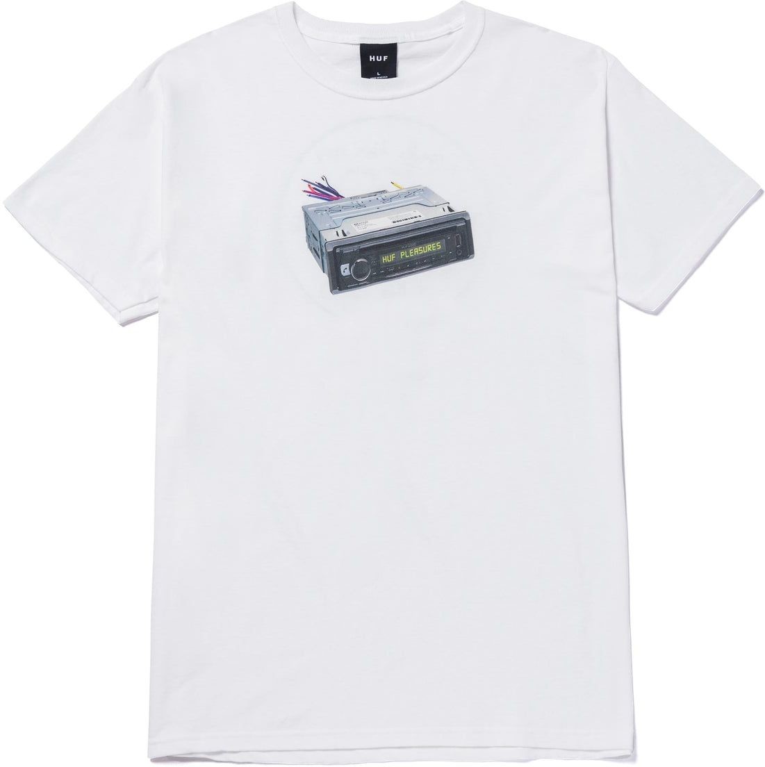 Head HUF t-shirt HUF PLEASURES) UNIT TEE White