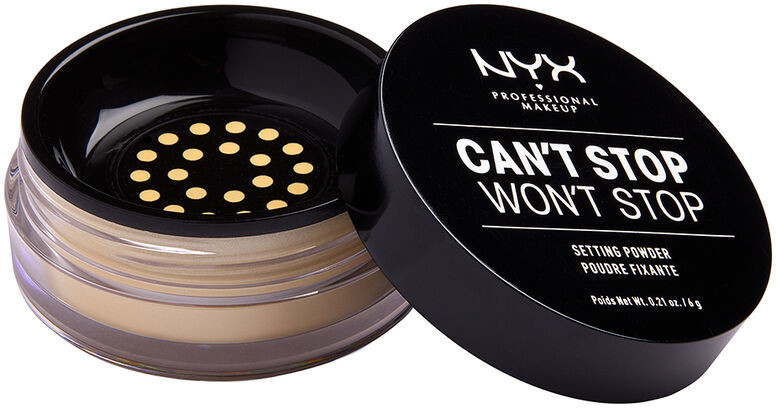 NYX CANT STOP WONT STOP SETTING POWDER-BANANA