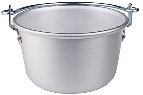 Pentole Agnelli kocioł z uchwytem, aluminiowy, aluminiowy, 36 cm FAMA4436