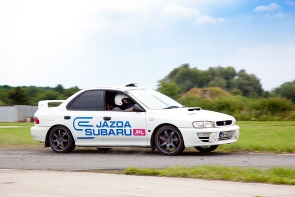 Szkolenie rajdowe na Subaru Impreza STI - Wrocław - I etap SZRSW