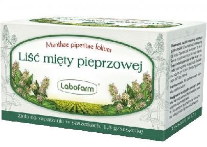 LABORATORIUM FARMACEUTYCZNE LABOFARM SP. Z O.O. SP Labofarm Liść mięty pieprzowej zioła do zaparzania 30 saszetek 7026882