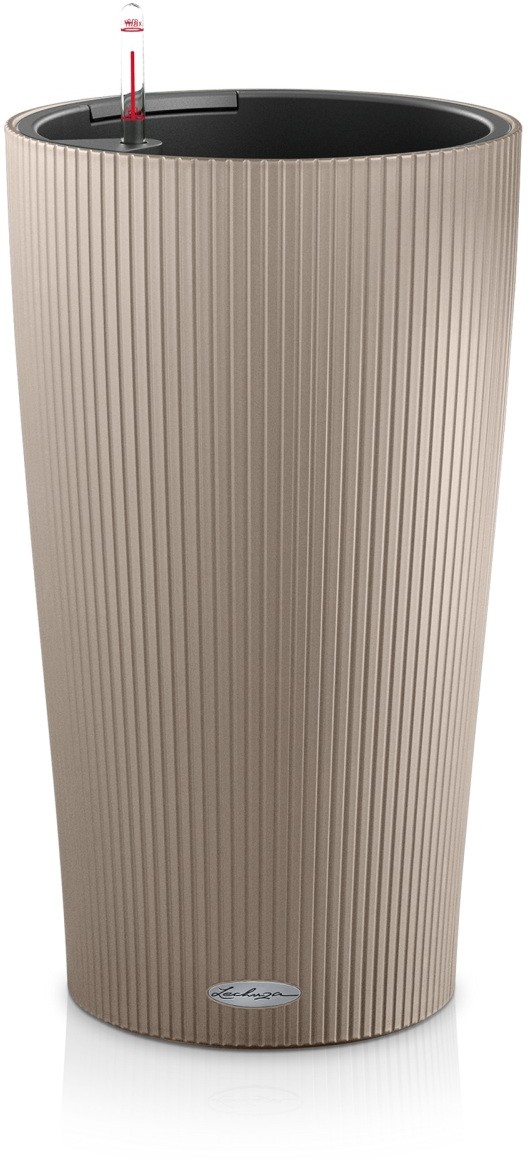 Lechuza Donica Cilindro Color 32 piaskowy brąz