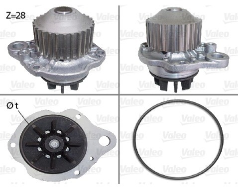 VALEO pompa wody 506643 506643