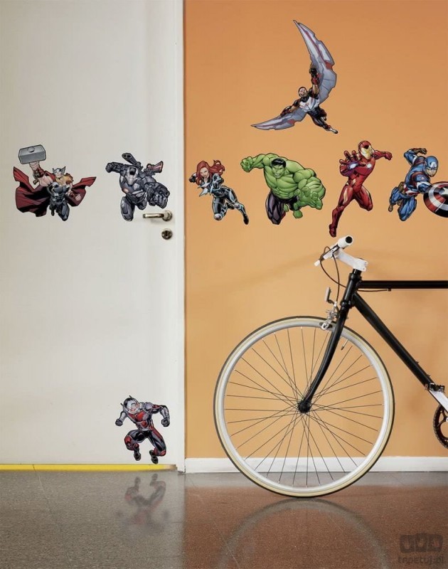 Komar Naklejki ścienne Avengers Action 14735h 14735h