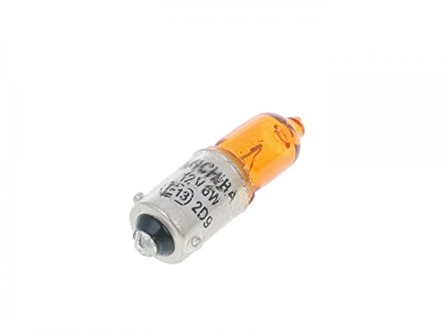 Unbekannt bax9s Bulb 12 V 6 W h6 W Pomarańczowy 8430525146914