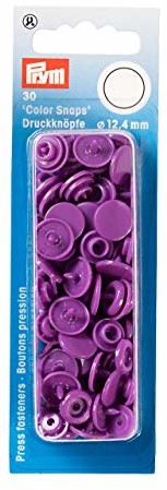 Prym NF druckkn Color Snaps około 12,4 MM Fioletowy