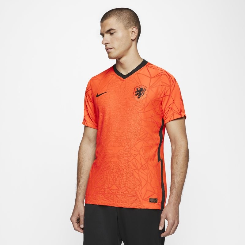 Nike Męska koszulka piłkarska Holandia Vapor Match 2020 (wersja domowa) - Pomarańczowy CD0589-819