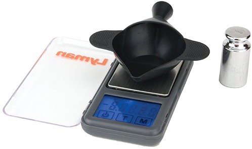 Lyman lyman Pocket Touch 1500 Scale Kit with Powder PAL lejek Pan & pokrowiec Powder Scoop by lyman 7750725