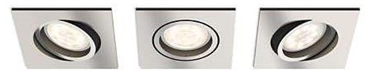 Philips Shellbark Recessed Nickel 3x4.5W 915005420201