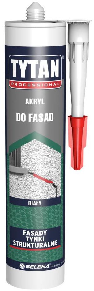 Tytan Akryl DO FASAD 280 ml biały