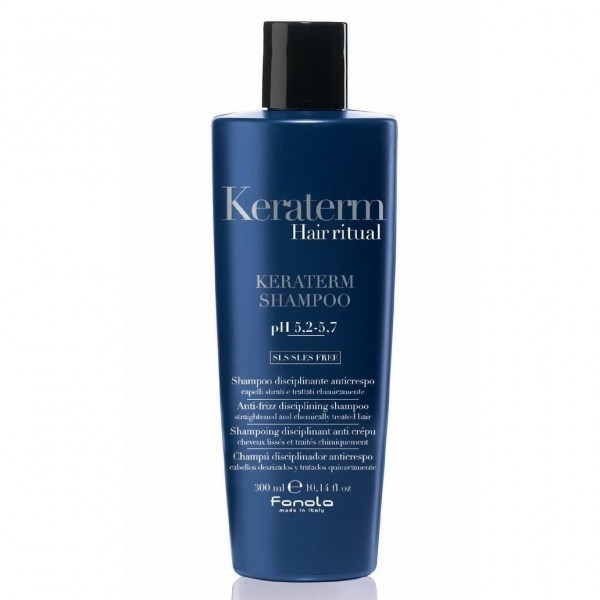 Fanola Keraterm SZAMPON 300ml do włosów prostowanych