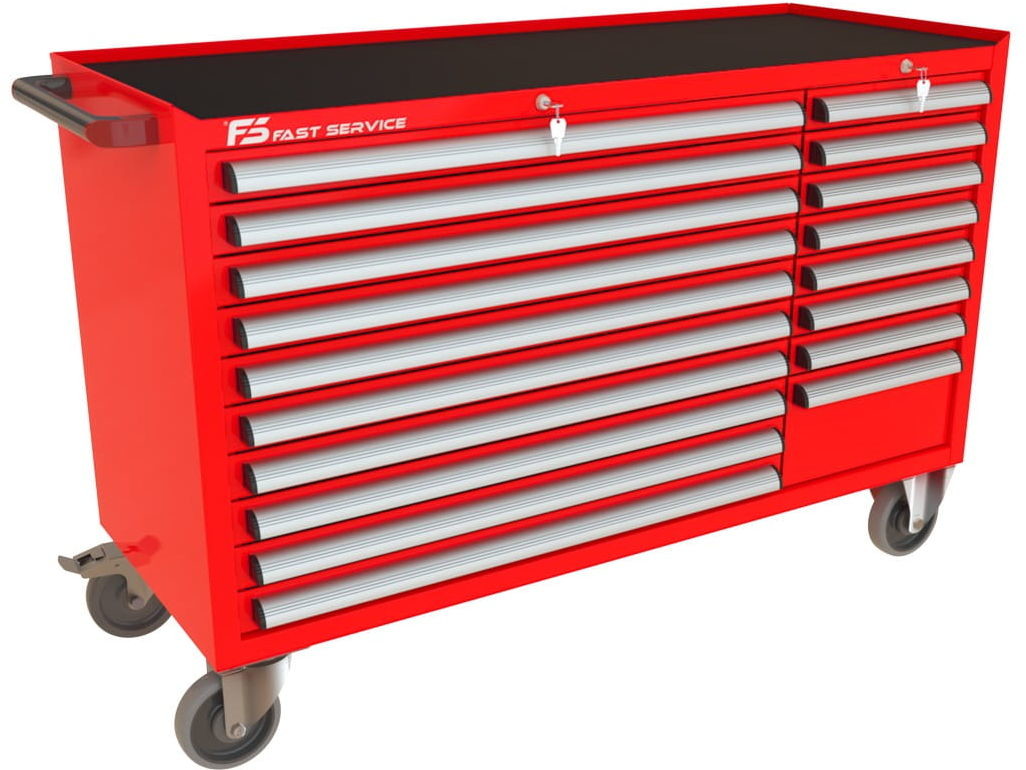 Fastservice Wózek warsztatowy MEGA z 18 szufladami PM-210-16 PM-210-16