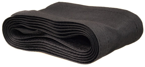 Maclean MCTV-677 B 41856 Osłona maskująca na kable podłogowa rzep 2m 105mm czarna CEN-41856