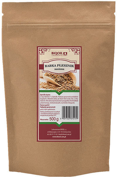Babka płesznik nasiona 500 g