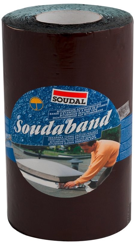 Soudal Soudal Taśma dekarska Soudaband brąz czekoladowy 15 cm x 1000 cm